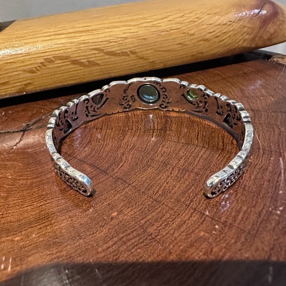 Adjustable Cuff Bracelet-  Colored Stones NEW Gift wrapped - Picture 2 of 6